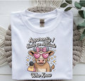 Apparently I Have an Attitude Short Sleeve T Shirt