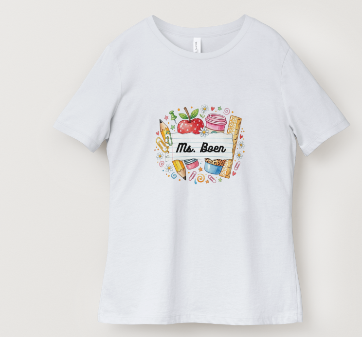 Teacher Back to School Shirt