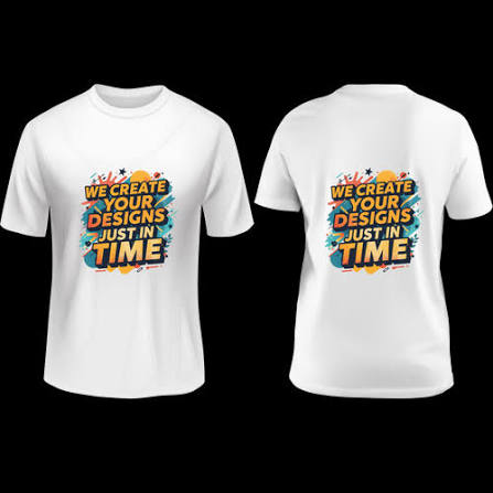 Custom Plus Size Long Sleeve T Shirt (Double Sided Print)