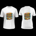 Customized Short Sleeve T-Shirt (Double Sided Print)