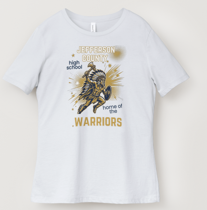 Single Side Warrior School Shirt