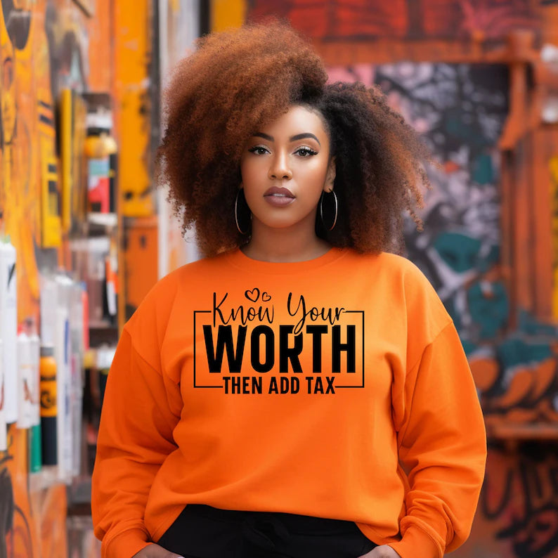 Know Your Worth Short Sleeve T Shirt