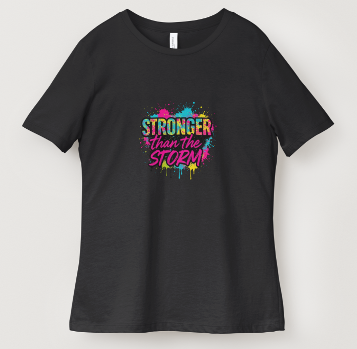 Stronger Than The Storm Short Sleeve T Shirt
