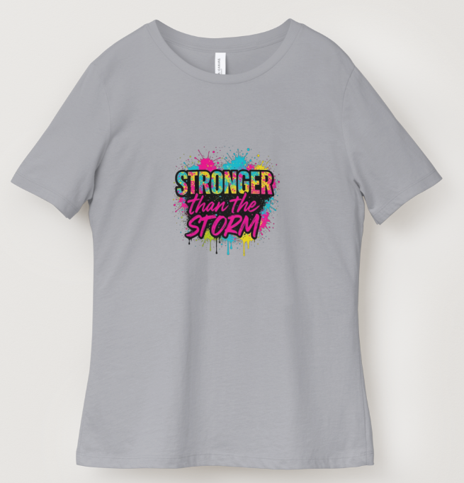 Stronger Than The Storm Short Sleeve T Shirt