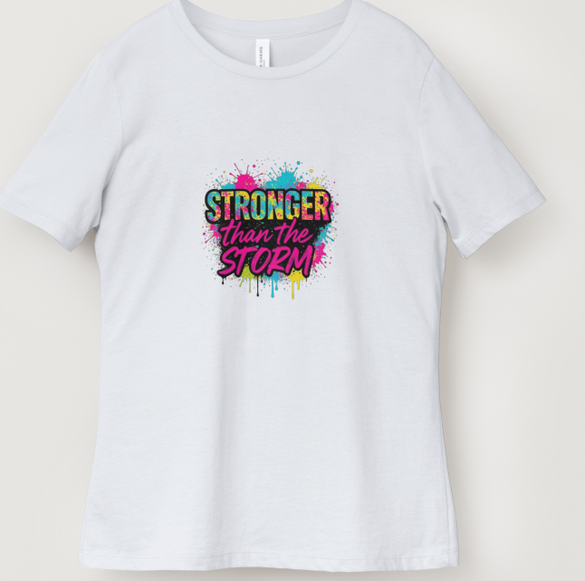 Stronger Than The Storm Short Sleeve T Shirt