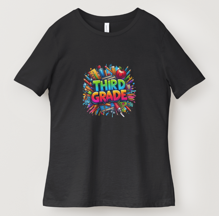 3rd Grade School Short Sleeve Shirt